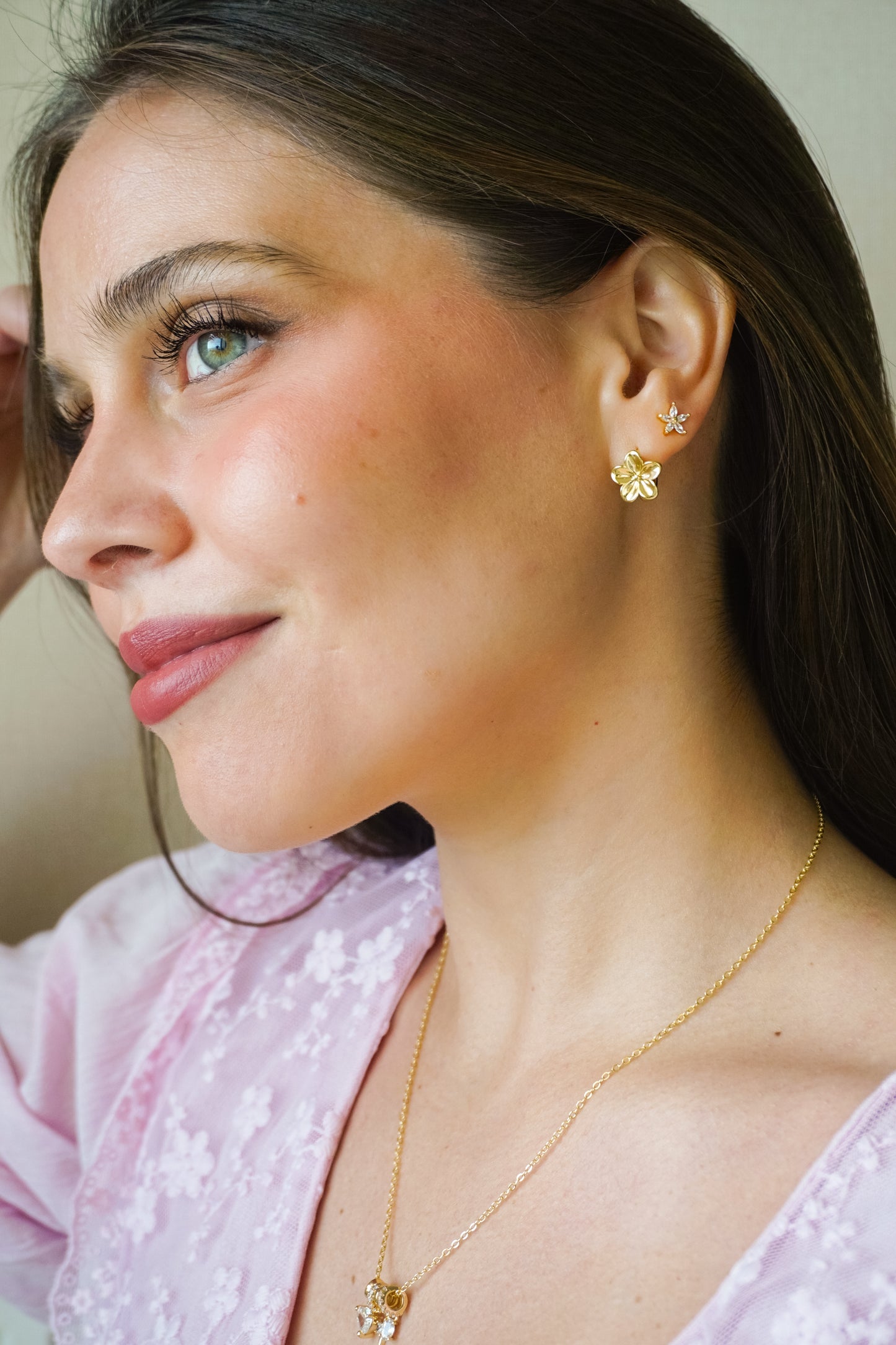 AROS PIERCING FLOR