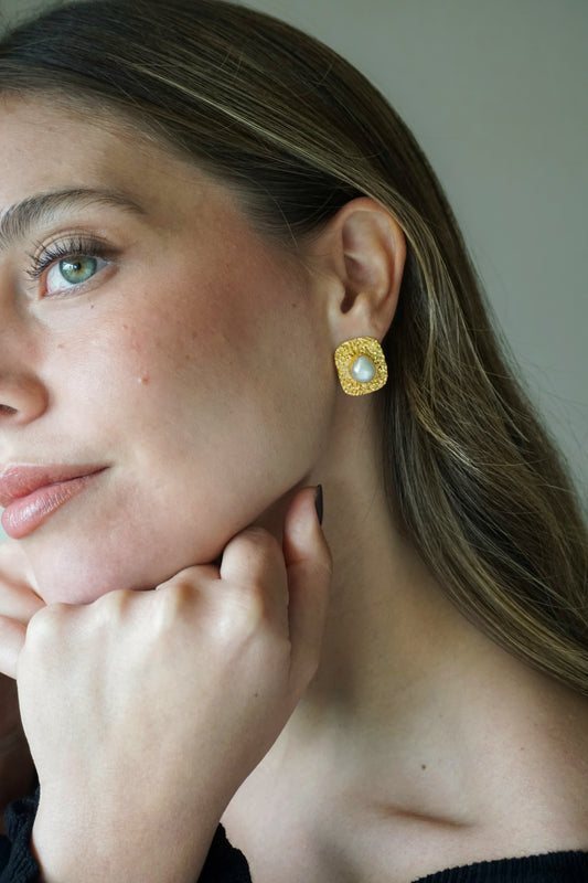 EDICIÓN ESPECIAL | AROS PERLA TEXTURA