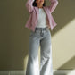 JEANS COLOMBA GRIS