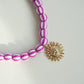 COLLAR SOL MAGENTA