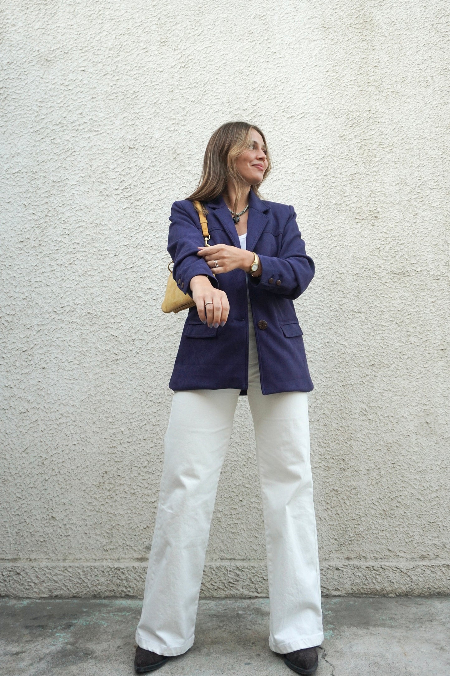 BLAZER ANA AZUL MARINO