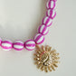 COLLAR SOL MAGENTA