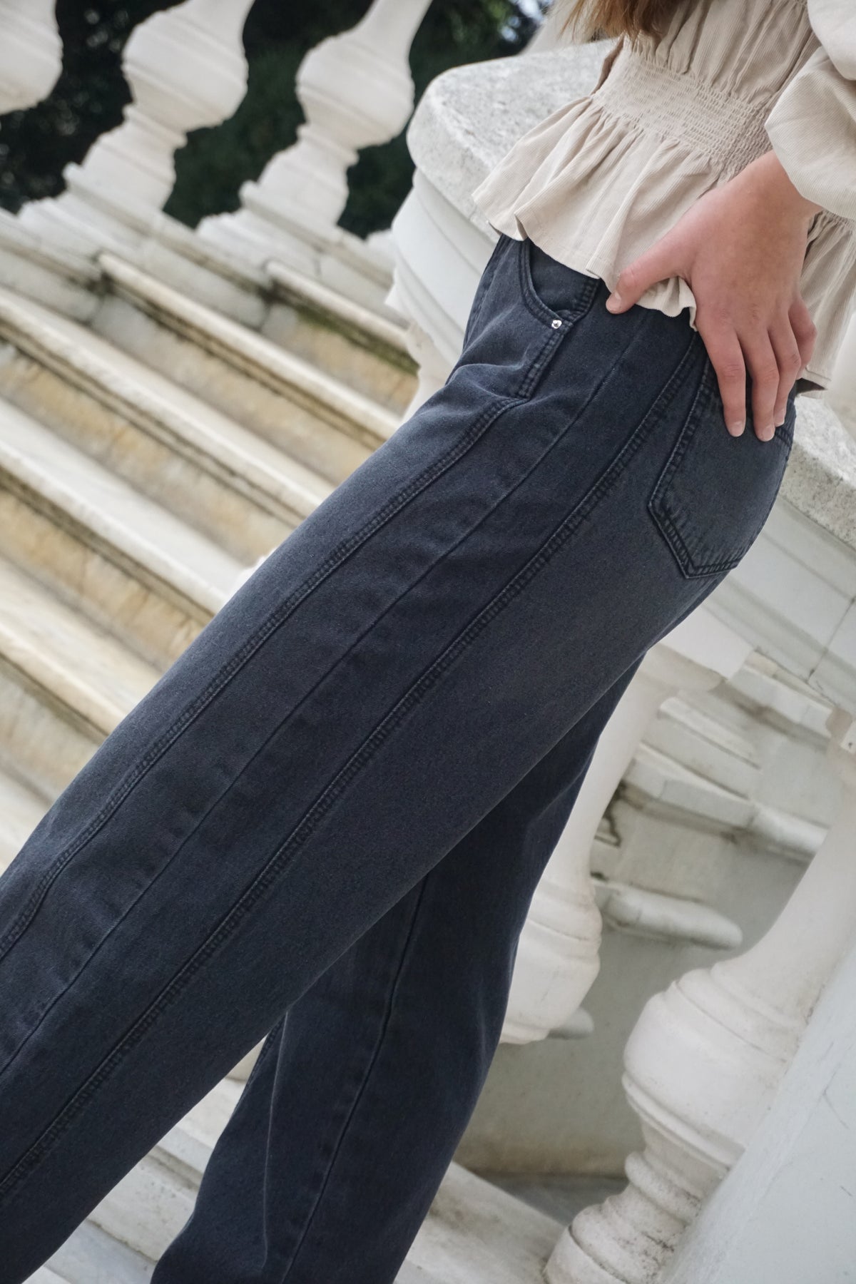 JEANS MATILDA BLACK