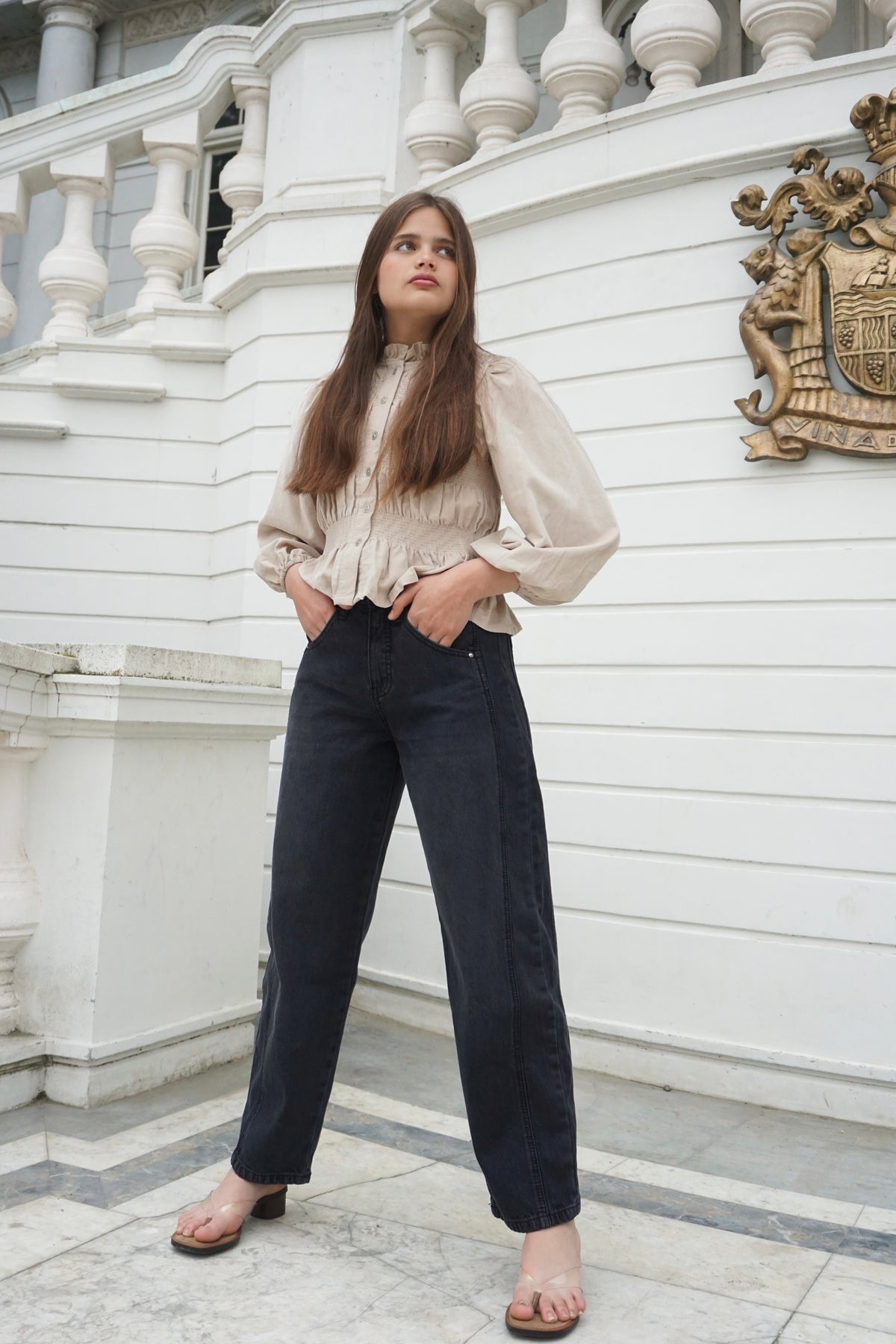 JEANS MATILDA BLACK