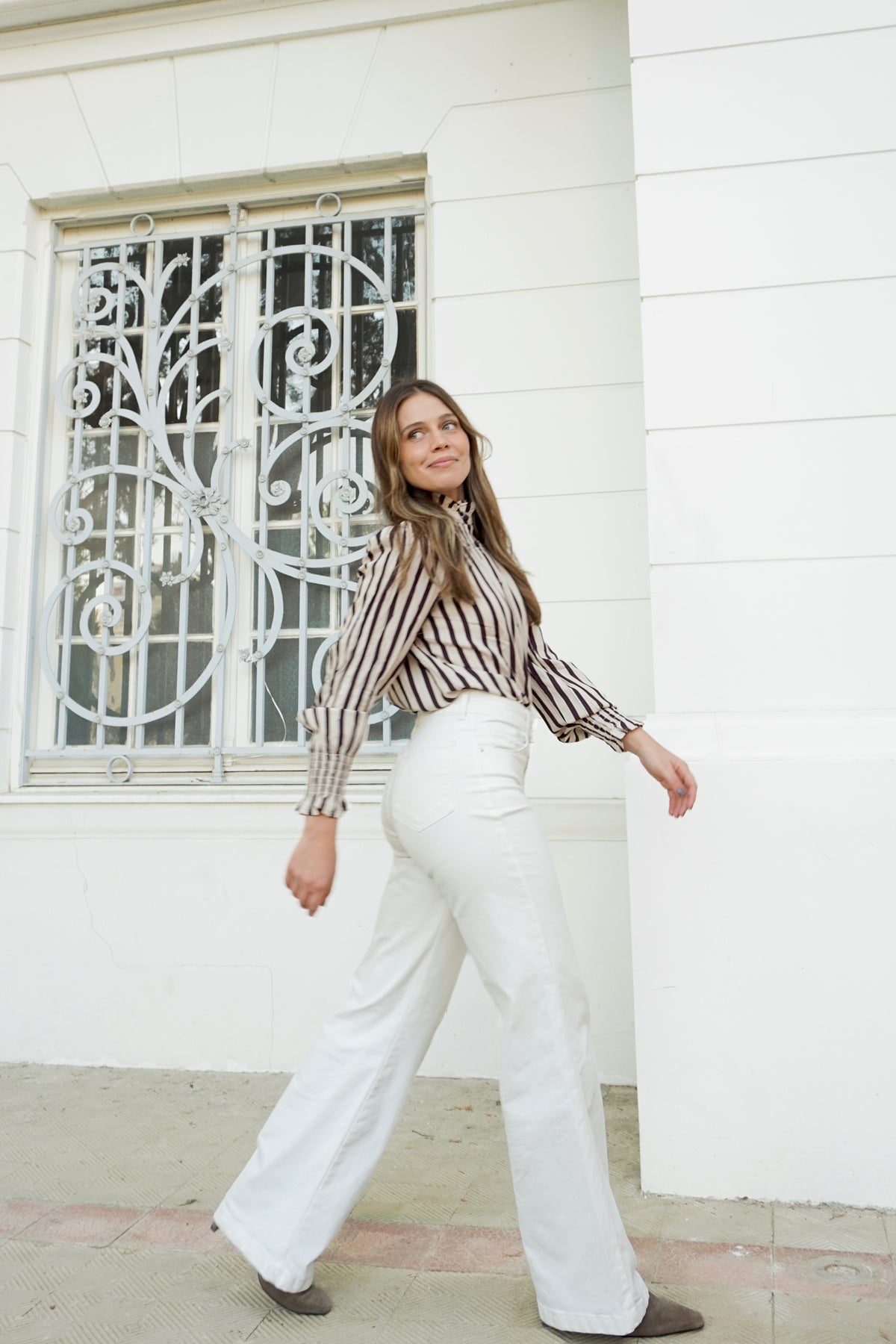 JEANS TRENTO BLANCO