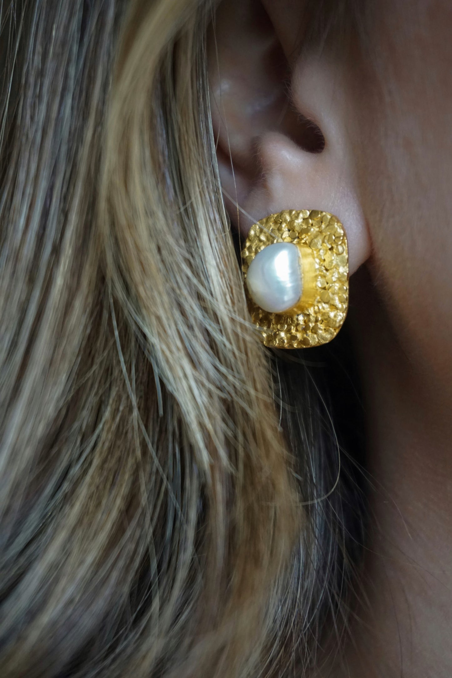 EDICIÓN ESPECIAL | AROS PERLA TEXTURA