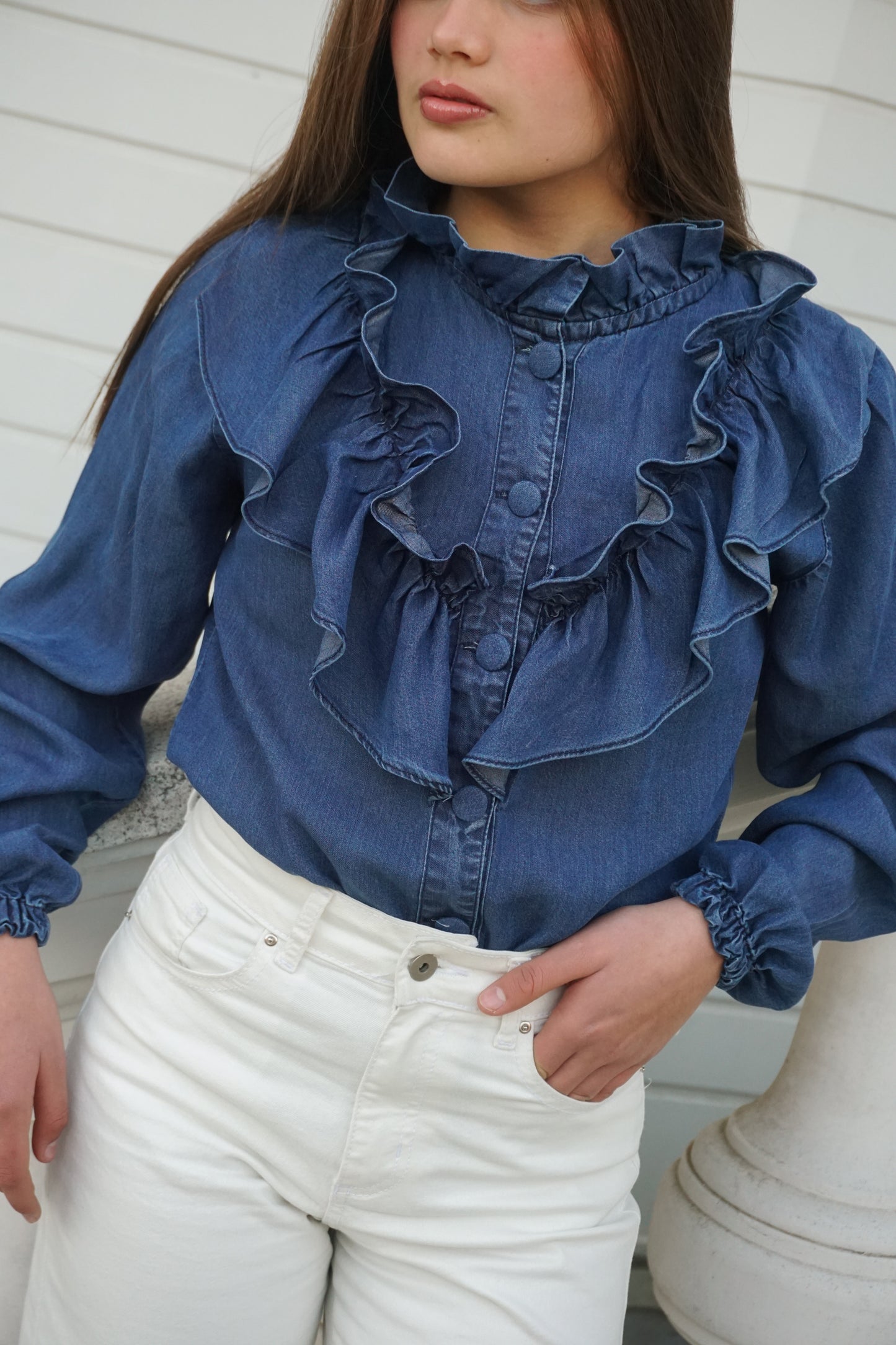 BLUSA JULIETA DENIM