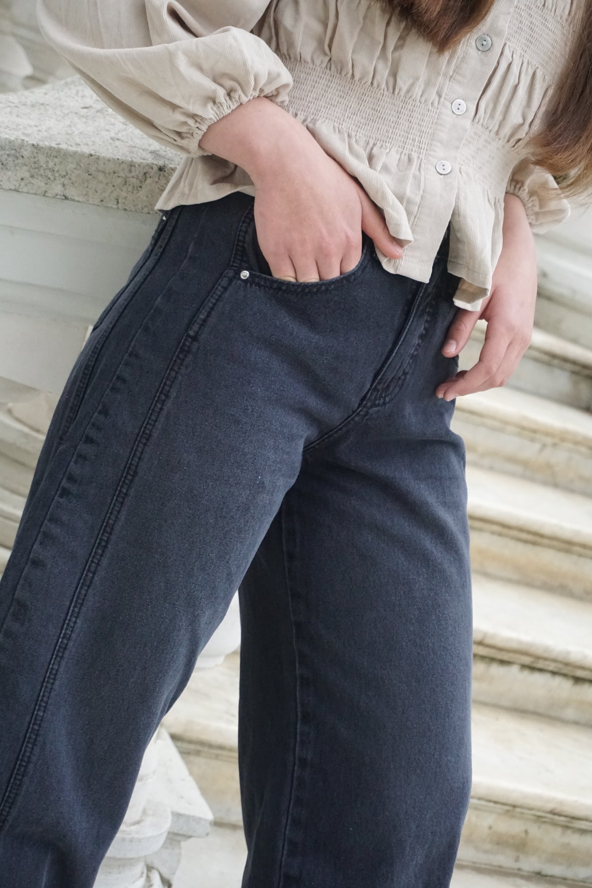 JEANS MATILDA BLACK