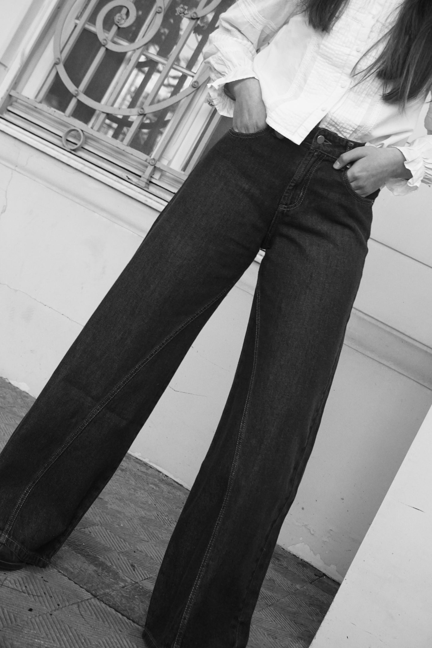 JEANS COLOMBA BLACK