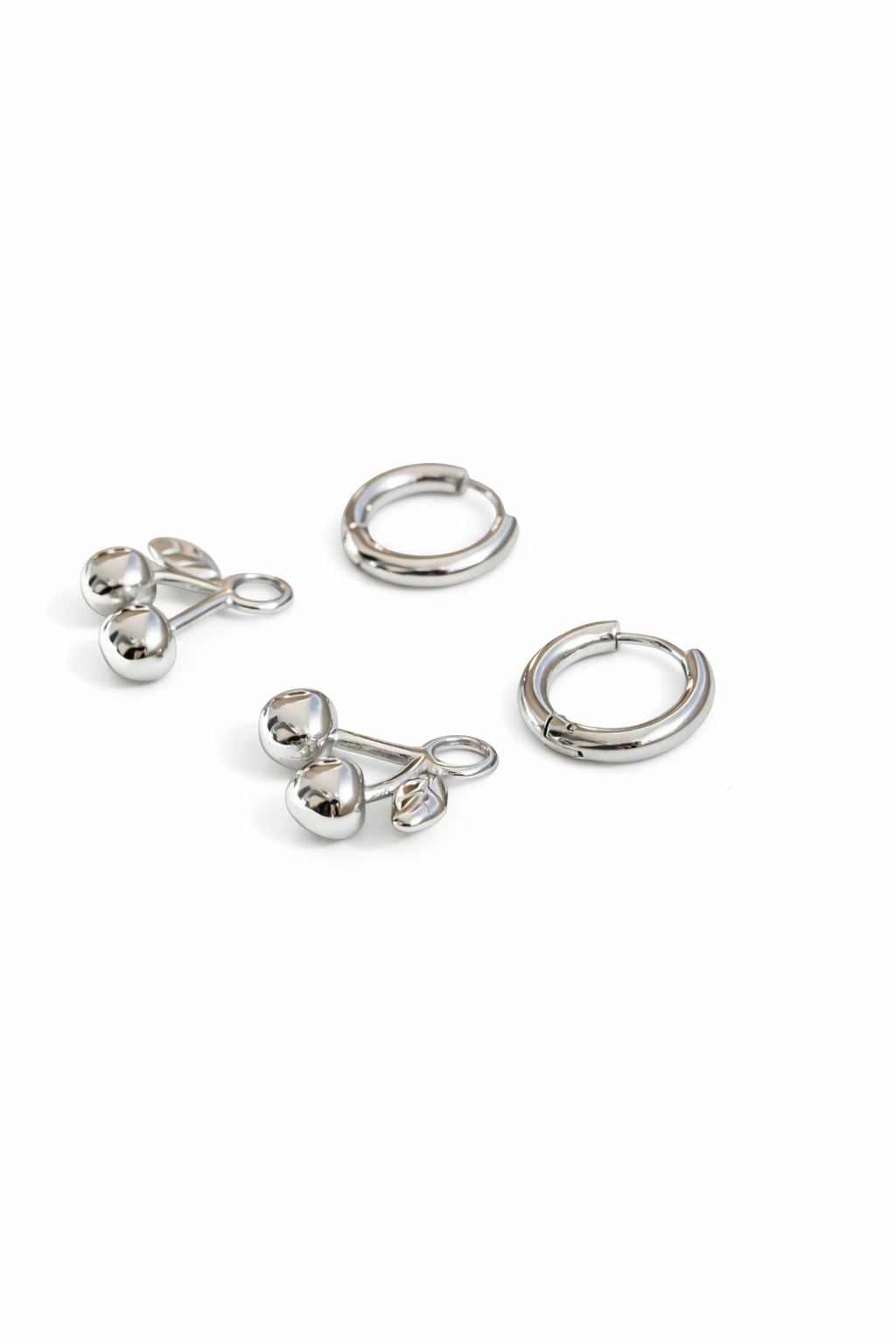 CHERRY HOOPS SILVER