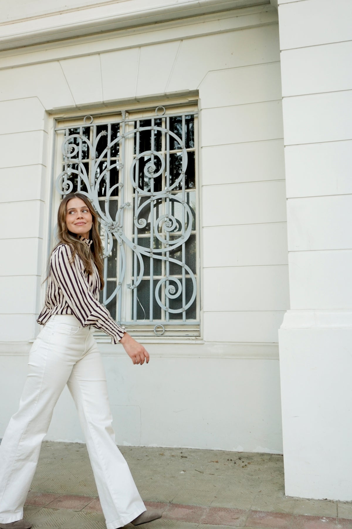 JEANS TRENTO BLANCO