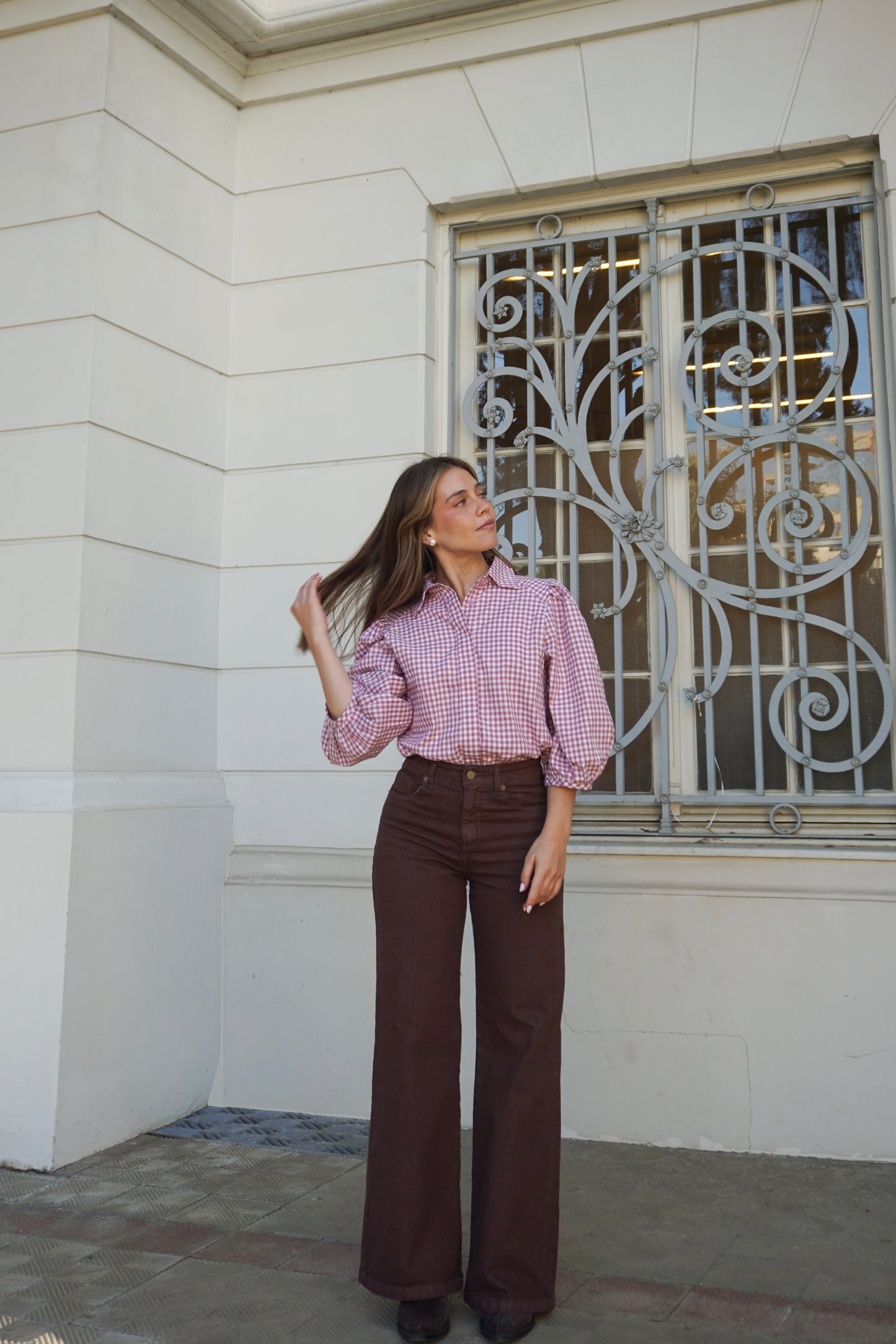 JEANS TRENTO CHOCOLATE
