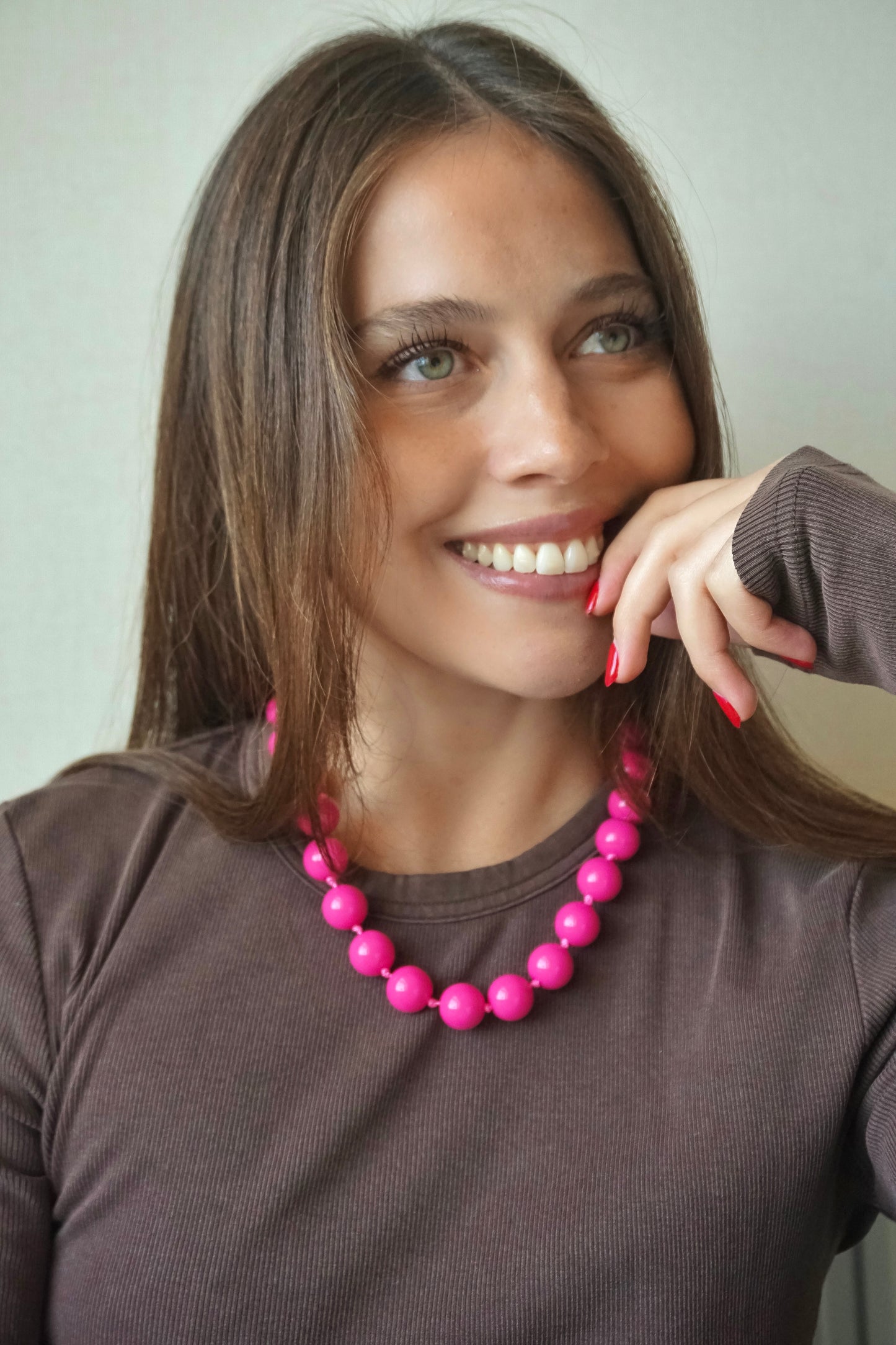 COLLAR JACINTA ROSADO
