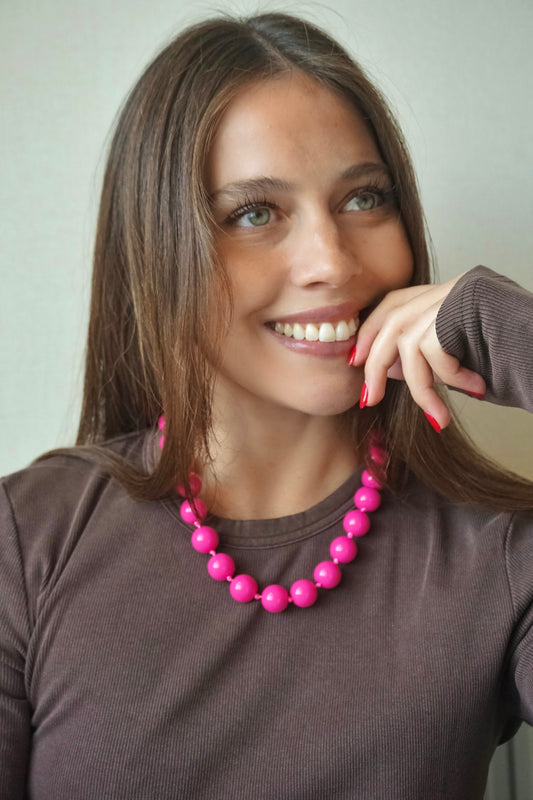 COLLAR JACINTA ROSADO