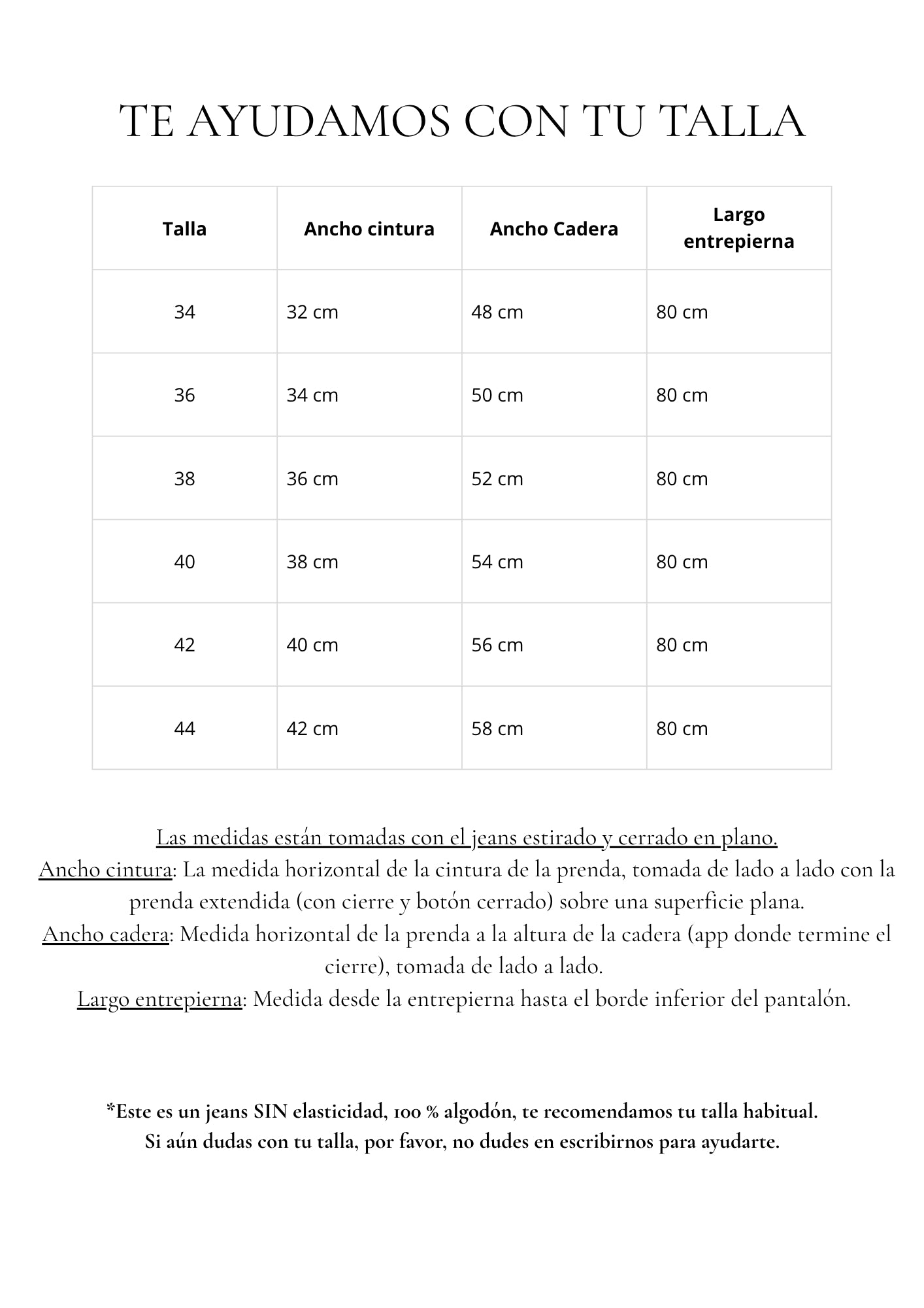 JEANS COLOMBA BLACK